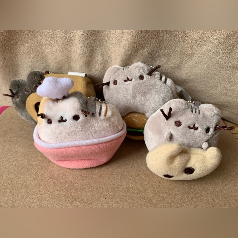Pusheen keychains